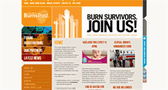 Desktop Screenshot of burnstrust.com.au